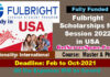 Fulbright Scholarships 2022-2023 in USA For Masters & PhD [Fully Funded]