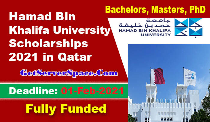 Hamad Bin Khalifa University Scholarships 2021 in Qatar For Foreigners [Fully Funded]