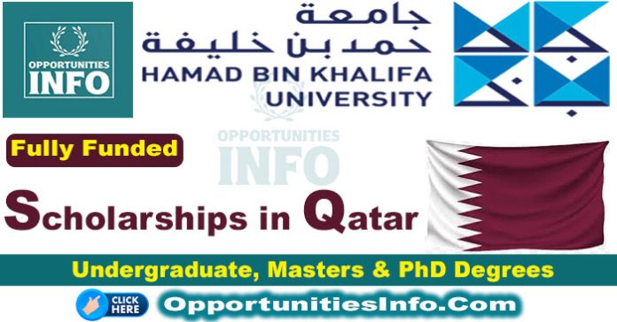 Hamad Bin Khalifa University Scholarships 2024 in Qatar