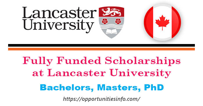 Lancaster University Scholarship in UK