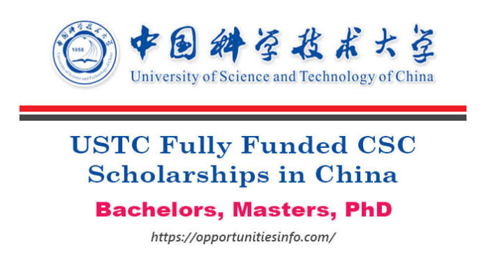 USTC Scholarship in China (Fully Funded)