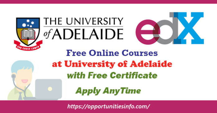 University of Adelaide Free Online Courses