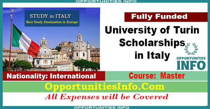 University of Turin Scholarships in Italy
