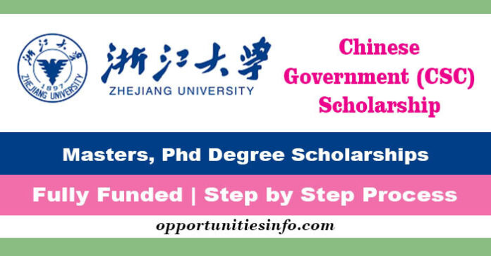 Zhejiang University Scholarship in China