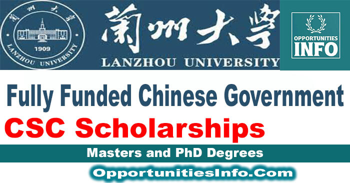 Lanzhou University CSC Scholarships in China
