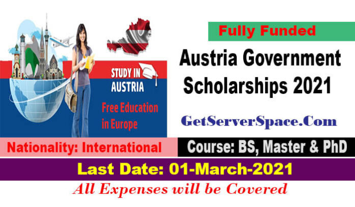Republic of Austria Scholarships 2021 For International Students [Fully Funded]