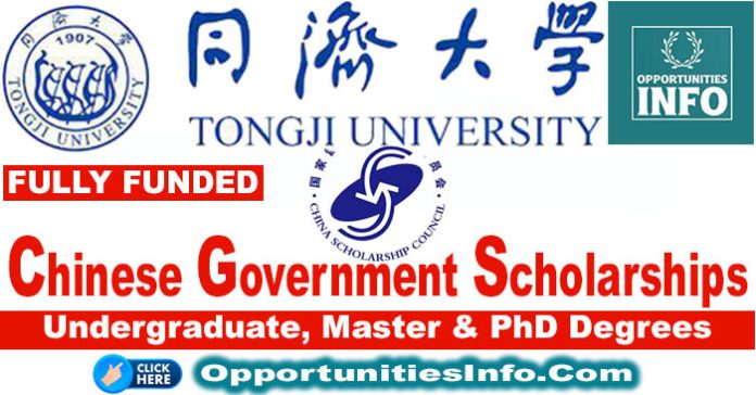 Tongji University Scholarships in China