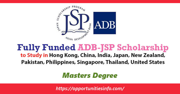 ADB Scholarships in Asia and Pacific