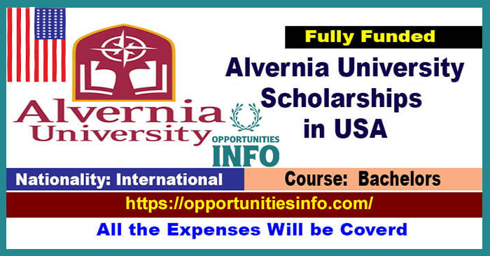 Alvernia University Scholarships in USA 2023 [Fully Funded] | Free Study in USA