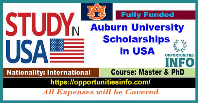 Auburn University Scholarships in USA
