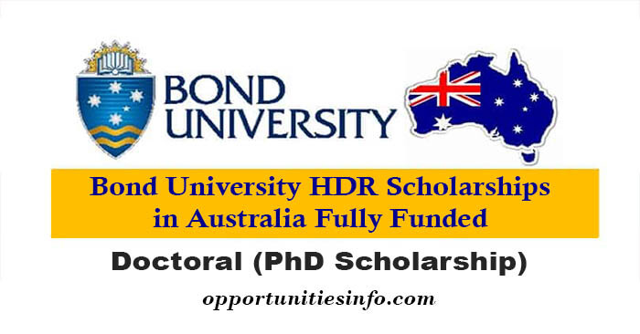 Bond University HDR Scholarships in Australia 2023/24 [Fully Funded] | Free Study at Australian Universites