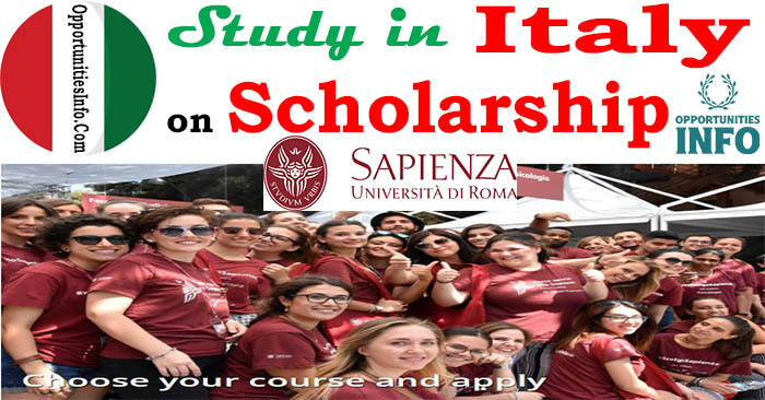 Sapienza University of Rome Scholarships in Italy