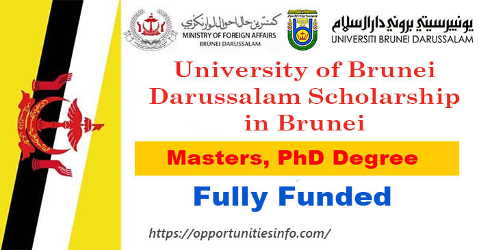 University of Brunei Darussalam Scholarship in Brunei 2023 (Fully Funded)