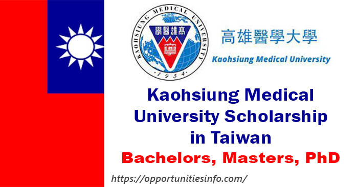 Kaohsiung Medical University Scholarship in Taiwan 2023-24 [Fully Funded] | Free Study at KMU