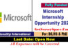 Microsoft Internship Opportunity 2021 [Fully Funded]