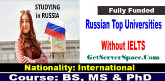 Russian Top Universities Without IELTS For International Students