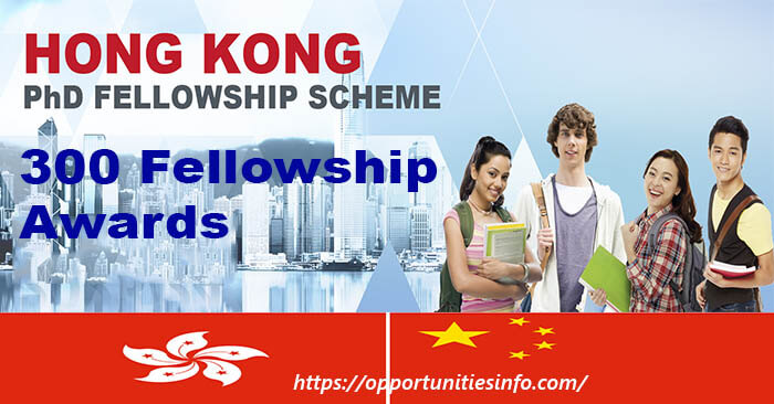 Hong Kong PhD Fellowship Scheme (Fully Funded)