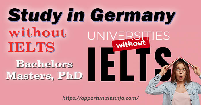 Study in Germany without IELTS - Universities in Germany without IELTS
