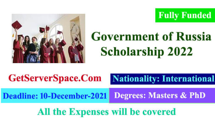 Russian Government Open Doors Scholarship 2022 Fully Funded