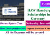 HAW Hamburg Scholarships 2021 in Germany |Funded