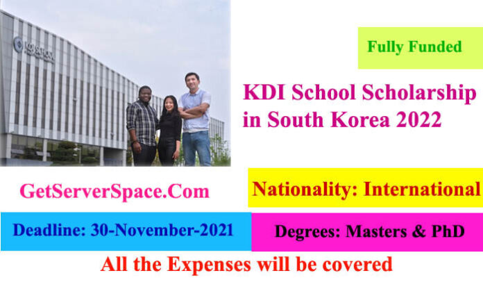 KDI School Fully Funded Scholarship in South Korea 2022