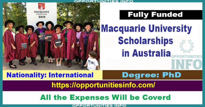 Macquarie University Scholarships in Australia
