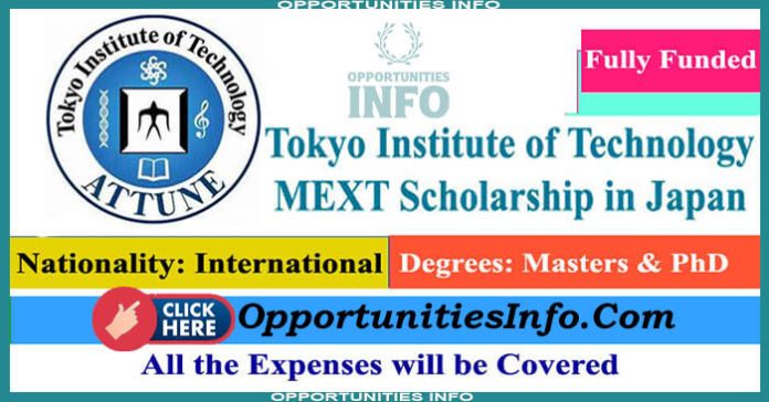 Tokyo Institute of Technology Scholarships