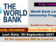 World Bank Legal Internship Program 2022 Washington, D.C.