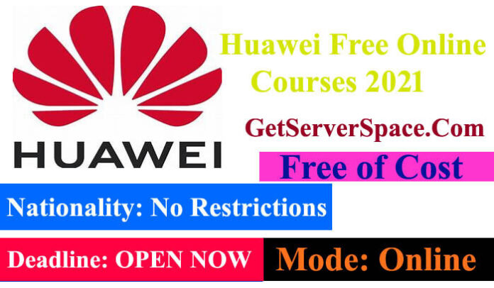 Huawei Organization Free Online Courses 2021 