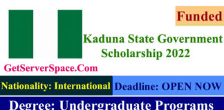 Kaduna State Government Funded Scholarship 2022