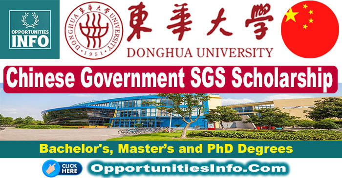 Donghua University Scholarships in China