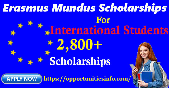 Erasmus Mundus Scholarships in Europe 2023-24 | Study Free at European Universities