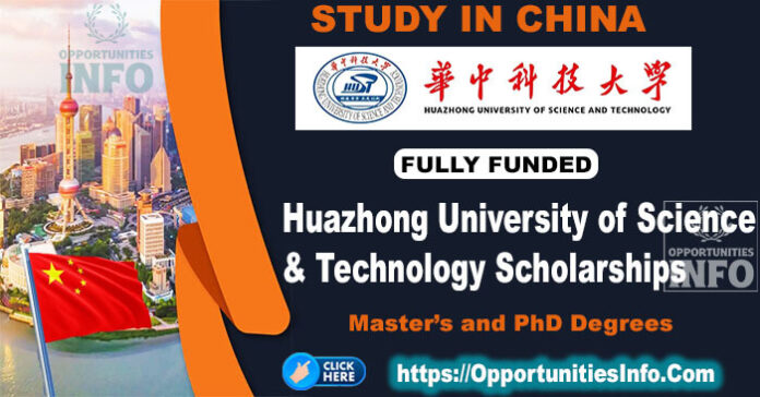 HUST Scholarships in China