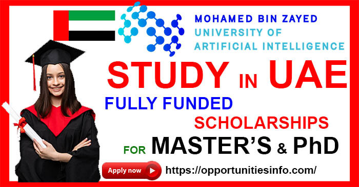 MBZUAI Scholarships in UAE for 2023 Fully Funded