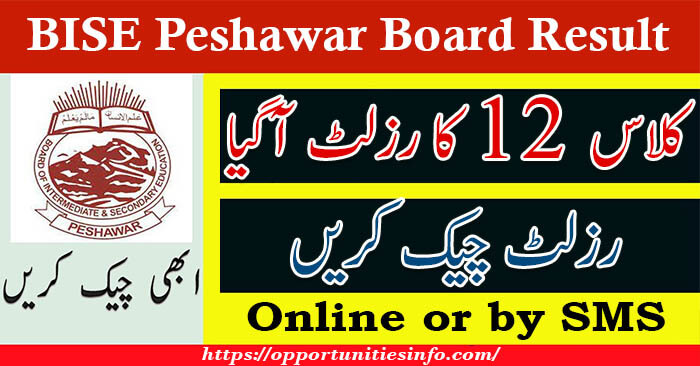 Peshawar Board Result 2022 Class 12th Online by Roll Number