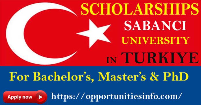 Sabanci University Scholarships in Turkey
