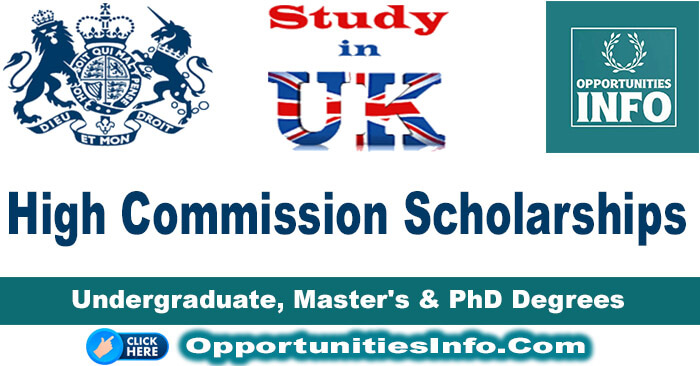 High Commission Scholarships in UK