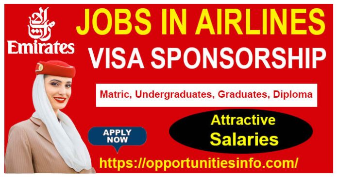 Jobs in Emirates Airlines with Visa Sponsorship