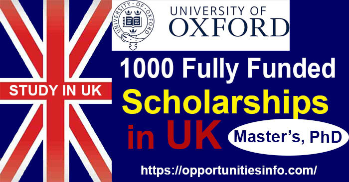 Oxford University Scholarships in UK