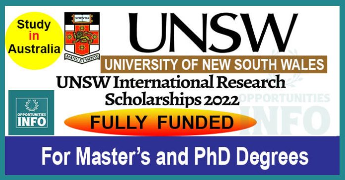 UNSW Scholarships in Australia