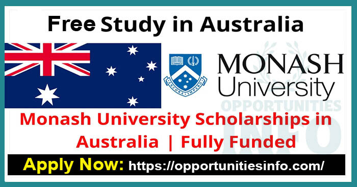 Monash University Scholarships in Australia