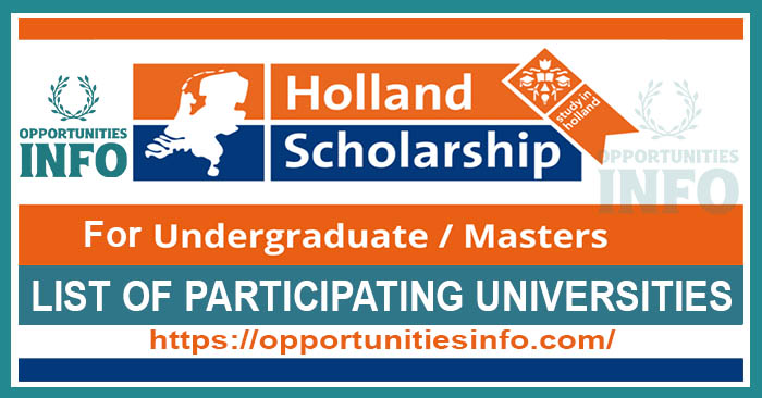 Scholarship in Holland for International Students 2023-24 | Free Study in Holland