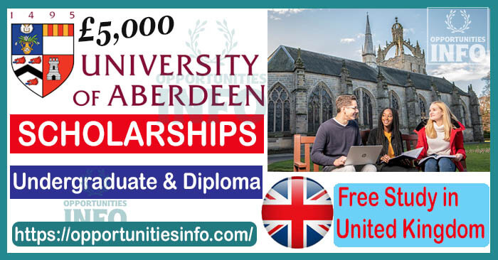 University of Aberdeen Scholarships in UK For International Students