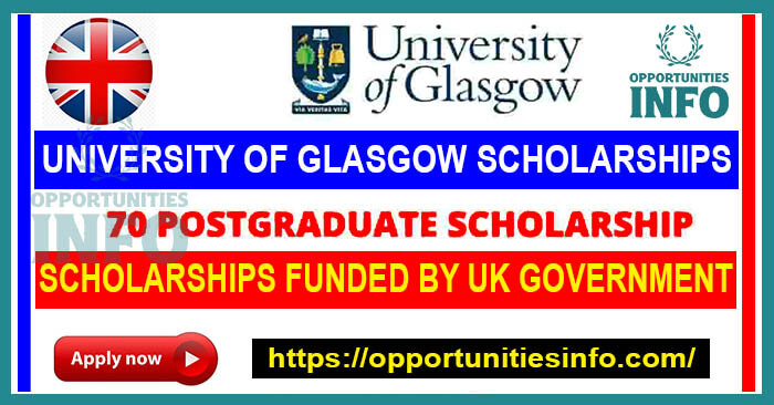 University of Glasgow International Scholarships 2023-24 | Free Study in UK