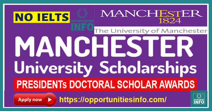 University of Manchester scholarships for International Students 2023