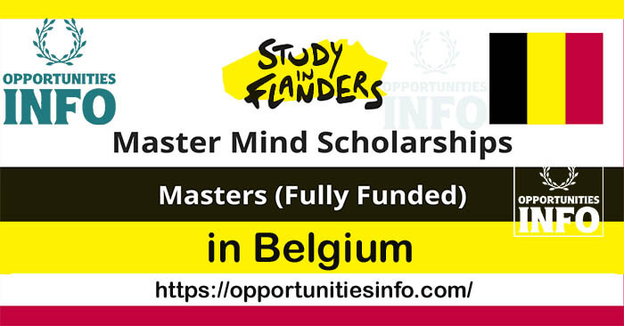 Master Mind Scholarships in Belgium