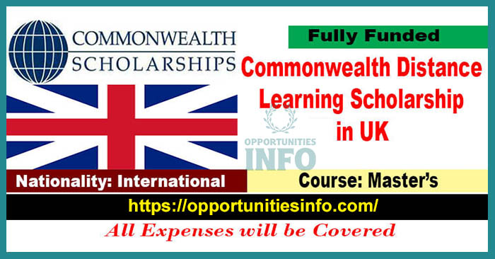 Commonwealth Distance Learning Scholarships 2023 in UK [Fully Funded] | Free Study in UK