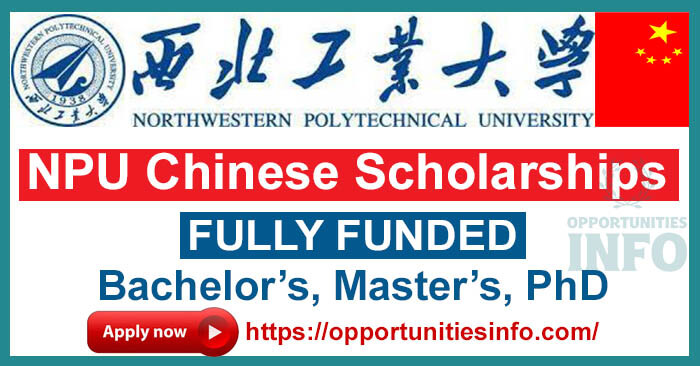 NPU Chinese Scholarships in China