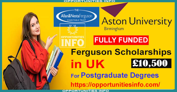 Aston University Ferguson Scholarship in UK 2023/24 [Fully Funded] | Free Study in UK