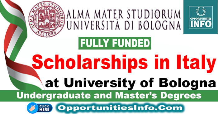 University of Bologna Scholarships in Italy